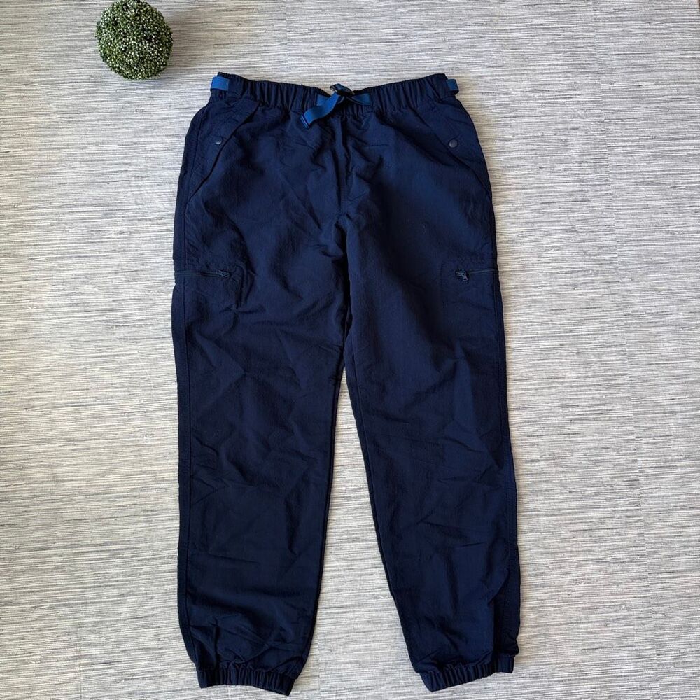 Patagonia Recycled Fishing Net Drawstring Jogger Pants Blue Size Medium